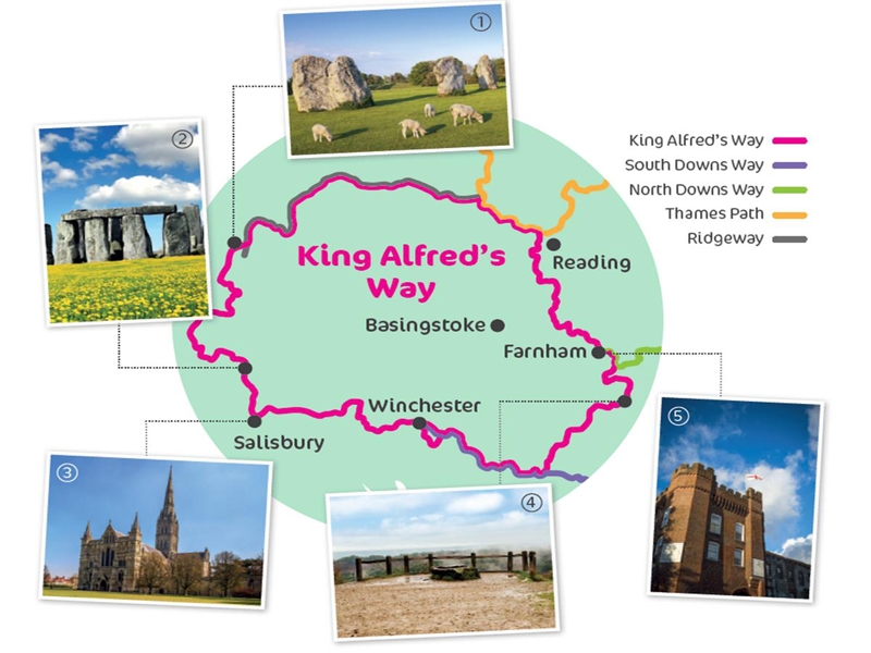 King Alfreds Way 5-day supported ride - 6th-10th July